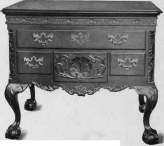 Dressing Table, 1760 75.