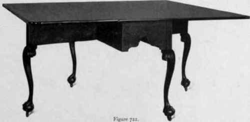 Drop Leaf Table, second quarter eighteenth century.