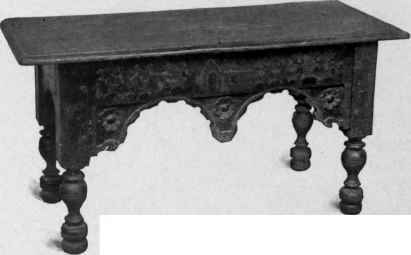 Dutch Stool, about 1650.