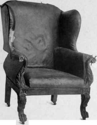 Easy Chair, Empire period, first quarter nineteenth century.
