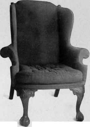 Easy Chair, third quarter eighteenth century.