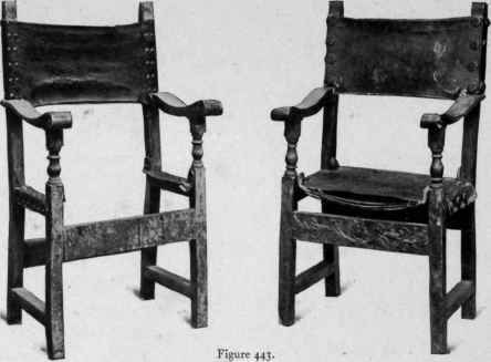 Leather Chairs, about 1640.