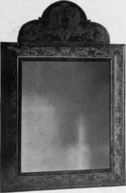 Looking Glass with marquetry frame, 1690 1700.