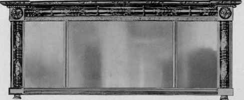 Mantel Looking Glass, 1810 20.