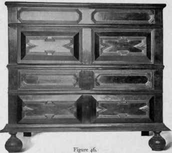Panelled Chest of Drawers, 1675 1700.