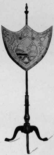 Pole Screen, about 1790.