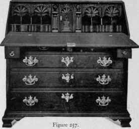 Slant Top Scrutoire, third quarter eighteenth century.