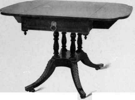 Table, Phyfe style, 1800  10.