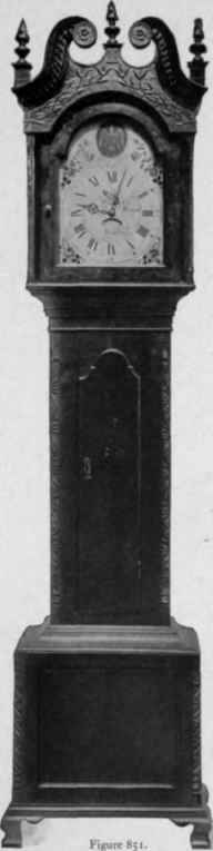 Tall Clock, about 1801.