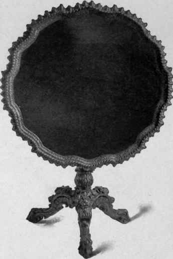 Tripod Table, Chippendale style, 1750 60.