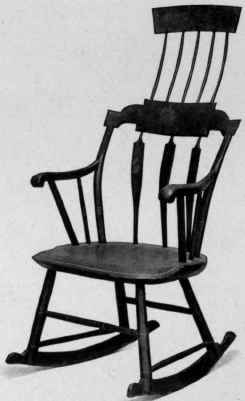 Windsor Chair, first quarter nineteenth century.