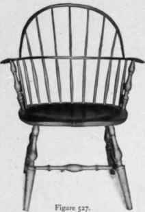 Windsor Chair, third quarter eighteenth century.