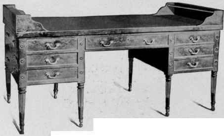 Writing Table, 1789.