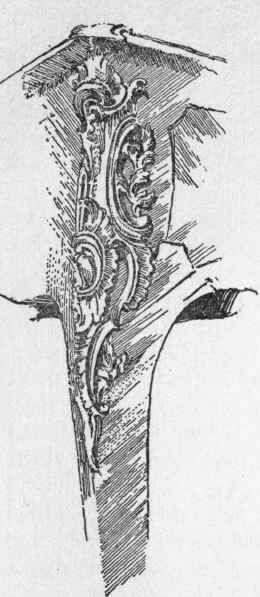 LOUIS XV. METAL ORNAMENT.