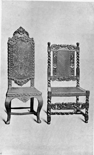 Chairs. CLUNY MUSEUM, PARIS.