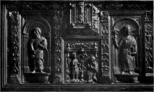 Coffer in Flemish Style. CLUNY MUSEUM, PARIS.