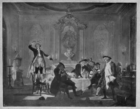 PLATE LIV   Interior, by Cornells '/'roost. RIJKS MUSEUM, AMSTERDAM.