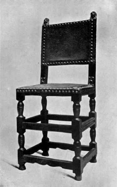 PLATE XXVUL   Flemish Chair. CLUNY MUSEUM, PARIS.