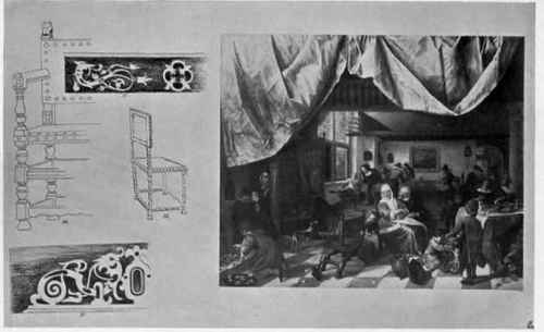 PLATE XXXVI.   The Oyster Feast, by Jan Stenn. The Hague,