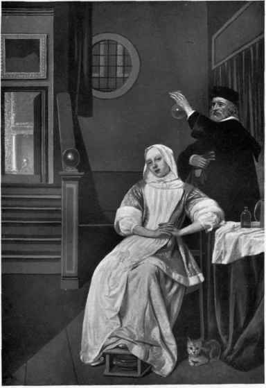 The Sick Lady, by Hoogstraten. RIJKS MUSEUM, AMSTERDAM.