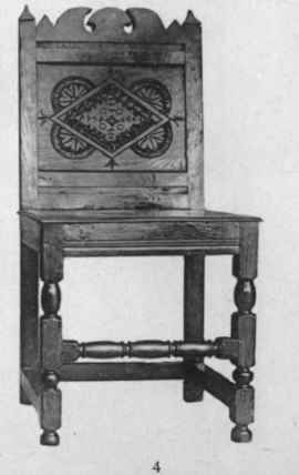 1   Chair, Oak 17th Century
