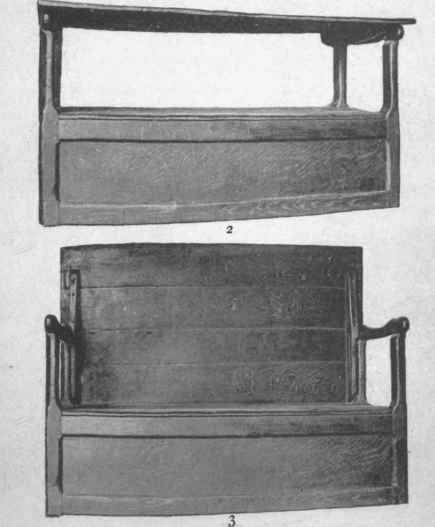 2 And 3   Oak Settle And Table Combined 17th Century