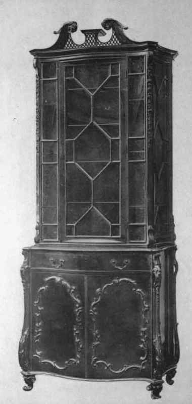 Bookcase, Mahogany, Chippendale