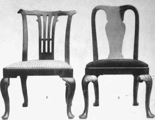Cane And Wood Splat Backed Chairs 138