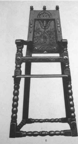 Child's Arm Chair, Oak Early 17th Century