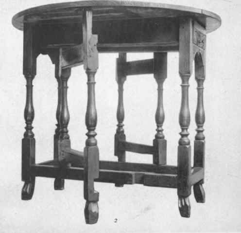 Gate Table, Oak 17th Century