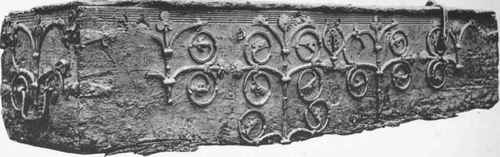  Oak Chest, I2th Or 13th Century; Decorated With Iron Brampton Church, Northants