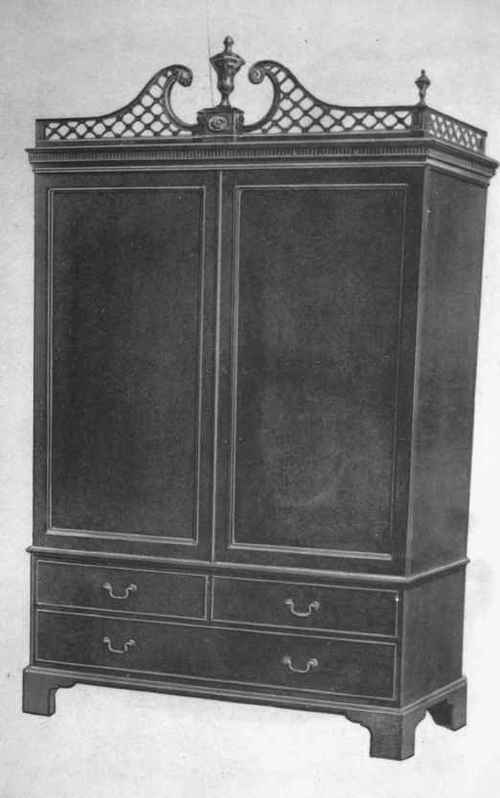 Press Bedstead, Style Of Chippendale
