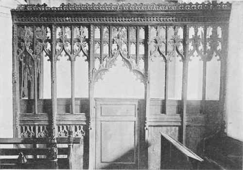 Barking, Suffolk, S. Chapel Screen.
