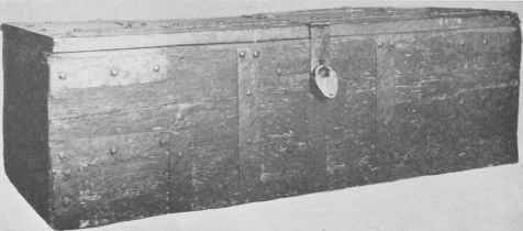 Deal Chest. Boxford Church, Suffolk.