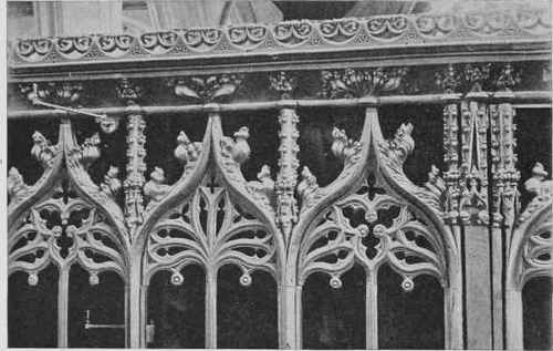 Detail Of The Chancel Screen, Fig. 97.