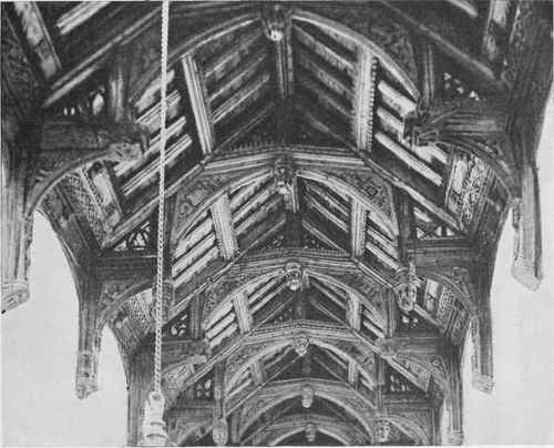 Earl Stonham, Suffolk, Roof Of Nave.
