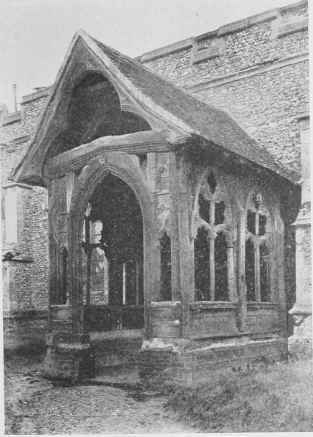 Figs. 190, 191 and 192. Boxford Church, Suffolk.