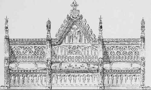 Hypothetical Reconstruction Of The Chair, Figs. 204 To 210.