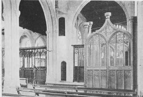 Lavenham, Suffolk, The Oxford Pew.