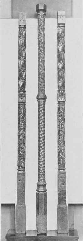 Oak Bedposts.