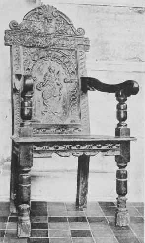 Oak Chair.