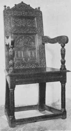 Oak Chair.