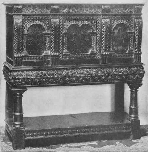 Oak Chest On Stand.