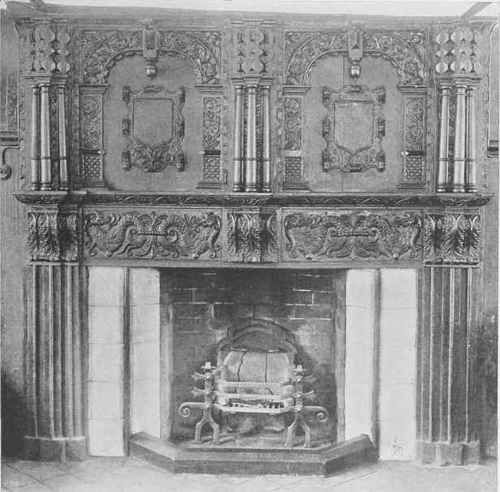Oak Chimney Piece.