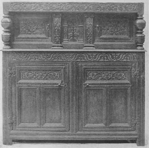 Oak Court Cupboard.