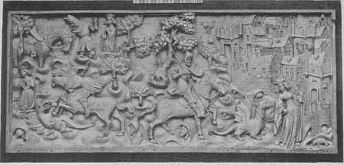 Oak Panel, Probably A Chest Front.
