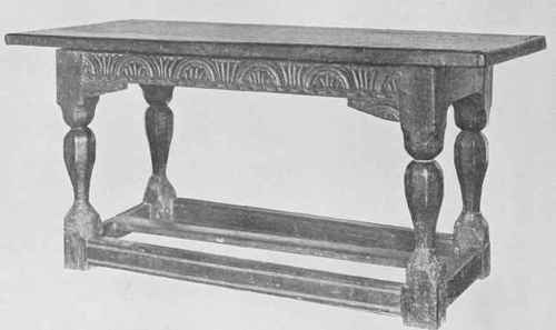 Oak Table.