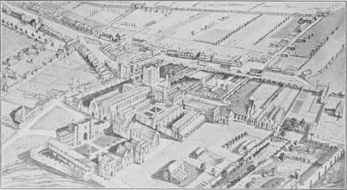 St.Alban's Abbey Before The Reformation.