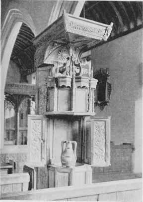 Swimbridge, Devon, Font Cover.