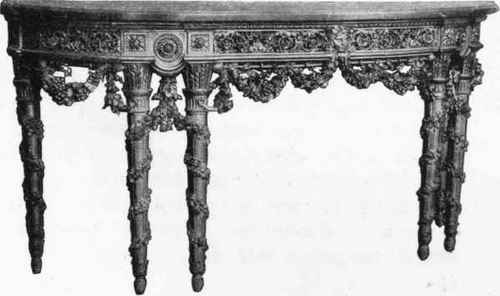 CONSOLE. Epoch Louis XVI. Ministry of the Interior, Paris.